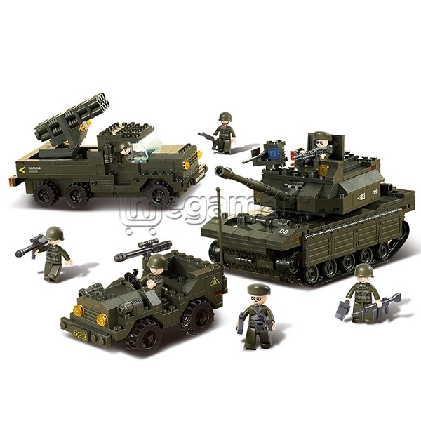 Конструктор Sluban Land Forces M38-B6800