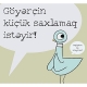 Книга "Göyərçin küçük saxlamaq istəyir!"