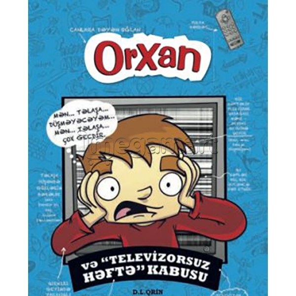 Книга "Orxan və “Televizorsuz həftə” kabusu