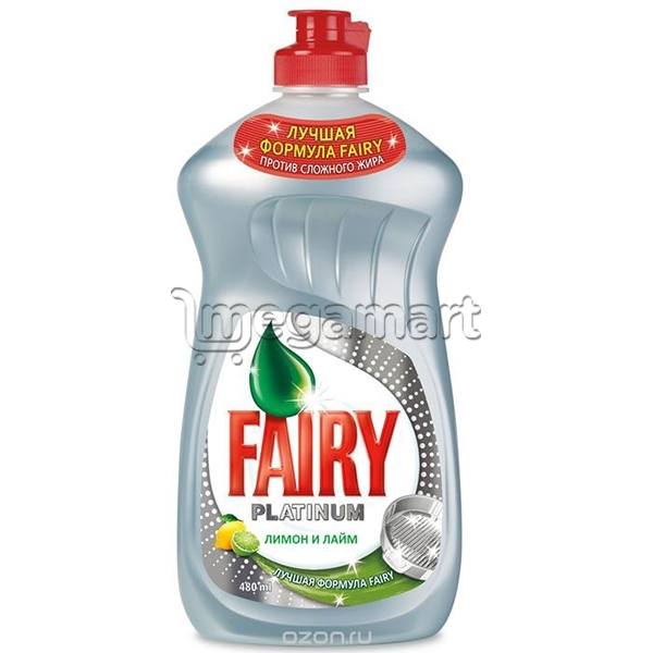 Qablar üçün yuyucu vasitə Fairy Platinum