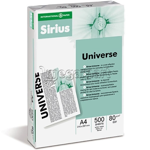 Бумага Sirius Universe