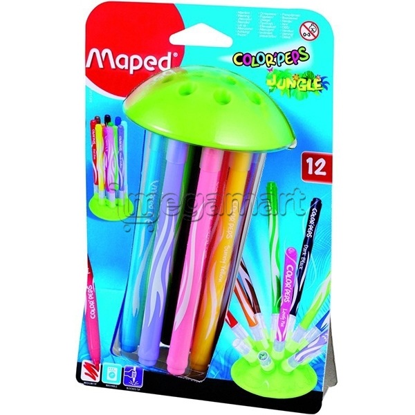Фломастеры Maped Color Peps Jungle 845445  