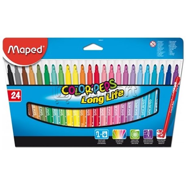 Flomasterlər Maped Color Peps Long life 845022 