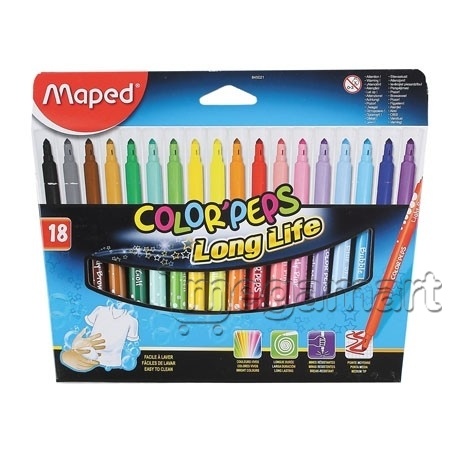 Фломастеры Maped Color'peps Long Life 845021  