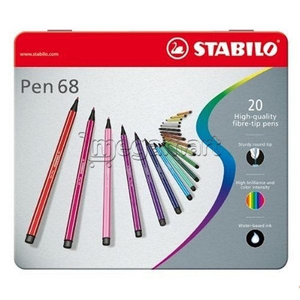 Flomasterlər Stabilo Pen68 6820-6