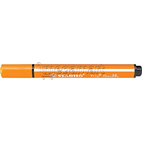 Фломастеры Stabilo Trio Scribbi orange 368/954