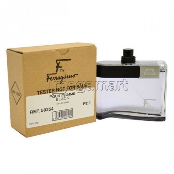 Kişilər üçün ətir Salvatore Ferragamo F by Ferragamo Black EDT 100 ml (tester)