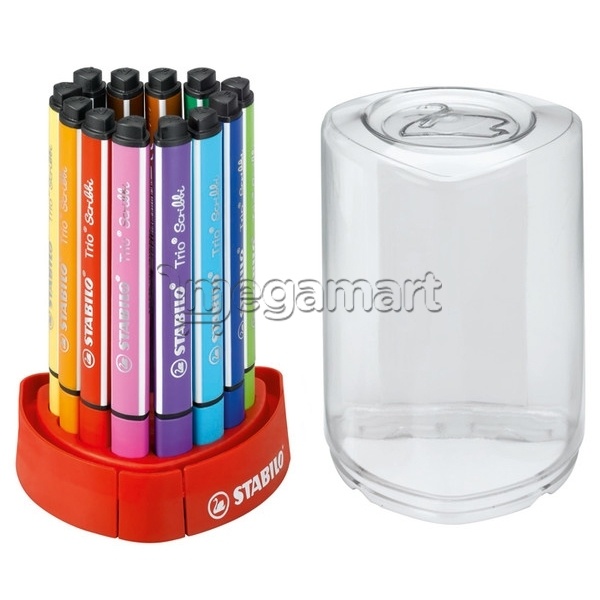 Flomasterlər Stabilo Trio Scribbi 368/12-01