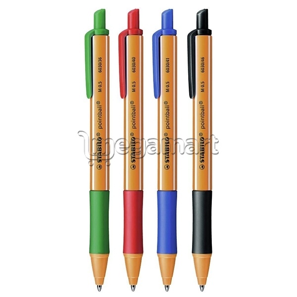 Qələm Stabilo pointball 6030/4