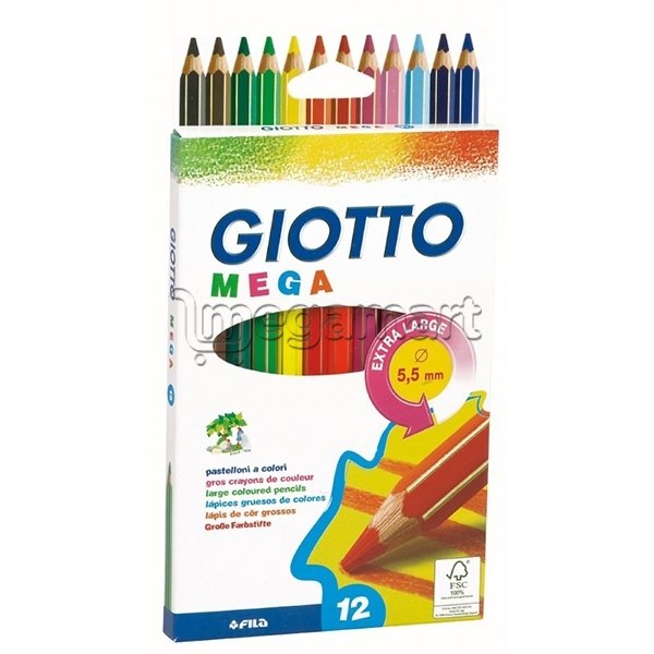 Карандаш Fıla Giotto Mega 255600