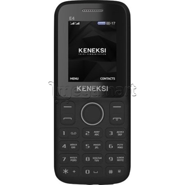 Mobil telefon Keneksi E4 Black