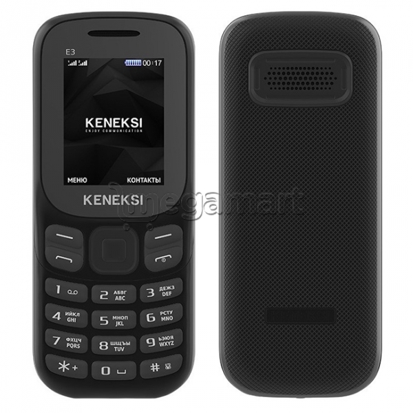 Мобильный телефон Keneksi E3 Black