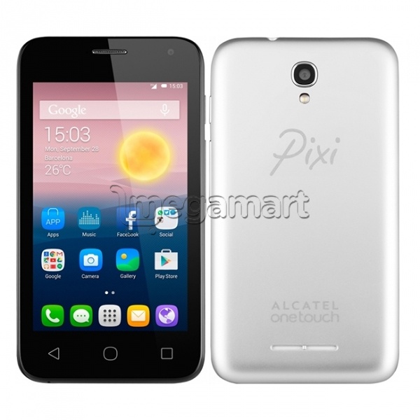 Мобильный телефон Alcatel One Touch Pixi First 4024D Silver