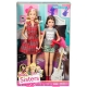 Kukla Mattel Barbie Sisters Two-Pack Asst (2)