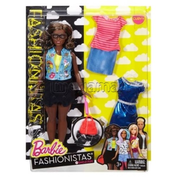 Kukla Mattel Brb Fshnsta Dl/Fash Ast