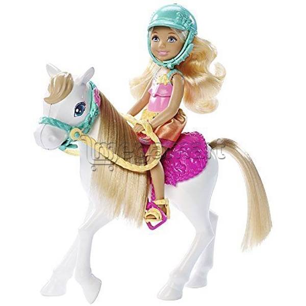 Kukla Mattel Barbie Сhlsa and pony