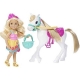 Kukla Mattel Barbie Сhlsa and pony