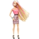 Kukla Mattel Barbie rainbow hair doll