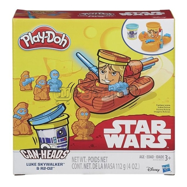 Plastilin dəsti Hasbro pd sw cans 2pk