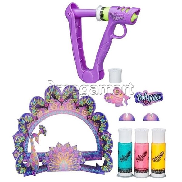 Plastilin dəsti Hasbro Play- Doh dohvinci sparkle frame kitny