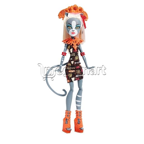 Kukla Mattel Monster High Ghouls' Getaway Meowledy Doll