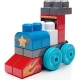 Konstruktor Mattel Mega Bloks Build N Learn Zoomin Vehicles Bag