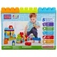 Konstruktor Mattel Mega Bloks First Builders Learning Train With Box