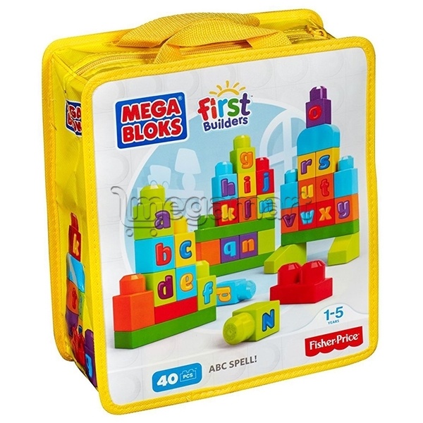 Конструктор Mattel Mega Bloks First Builders ABC Spell