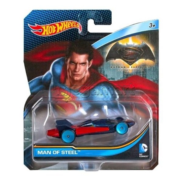 Maşın Mattel Hot Wheels 2016 Man Of Steel Superman Dc Comics Free Ship