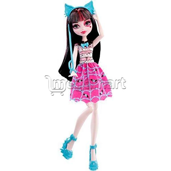 Kukla Mattel Monster High Draculaura Doll Dance Fright Playset