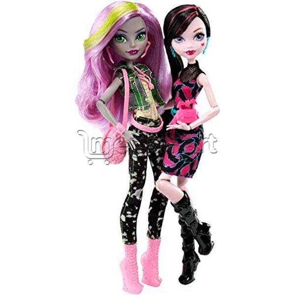 Кукла Mattel Monster High Monstrous Rivals Draculaura and Zombie Dolls