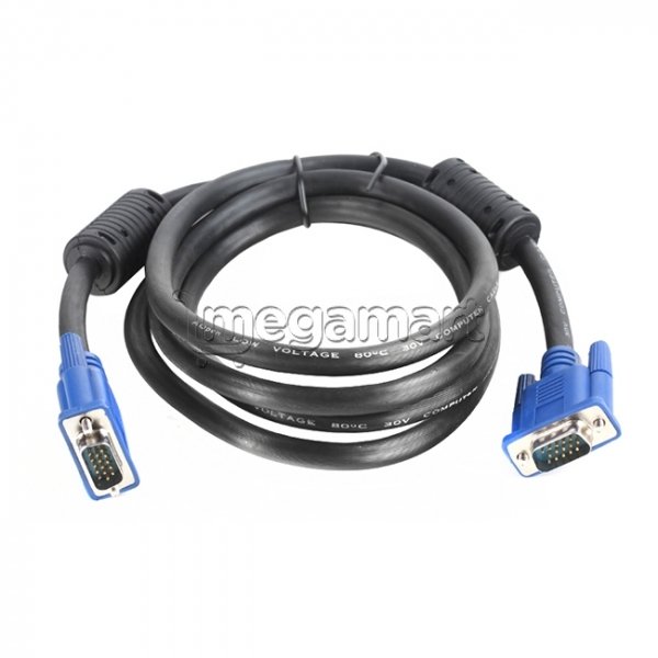 Kabel VGA 15M/15M VCOM 1.8 m