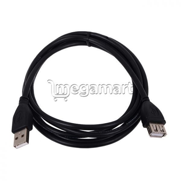 Кабель Vcom USB 2.0 AM/AF 5 м