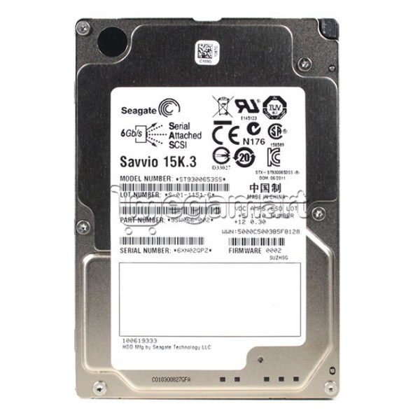 Жесткий диск для сервера Seagate Savvio 15K.3 (ST9300653SS) 300 Гб
