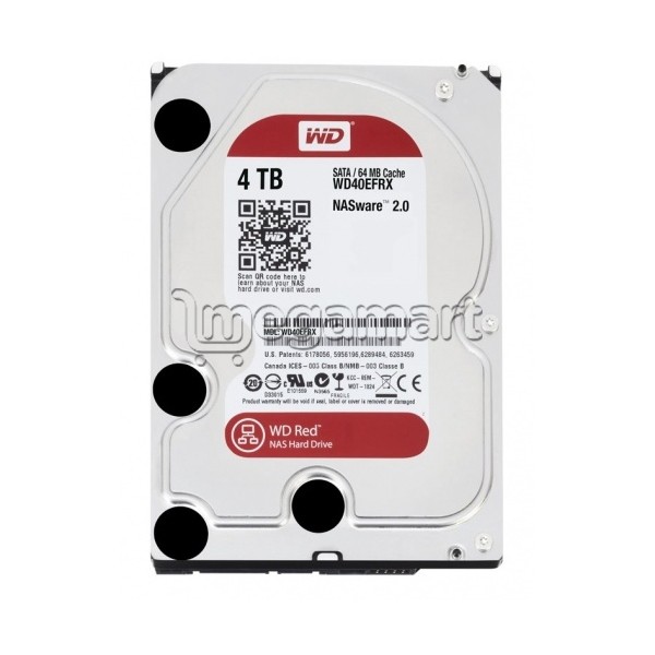 Server üçün sərt disk Western Digital WD40EFRX 4 Tb