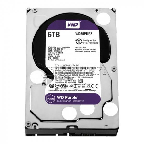Жесткий диск Western Digital WD60PURZ 6 Тб
