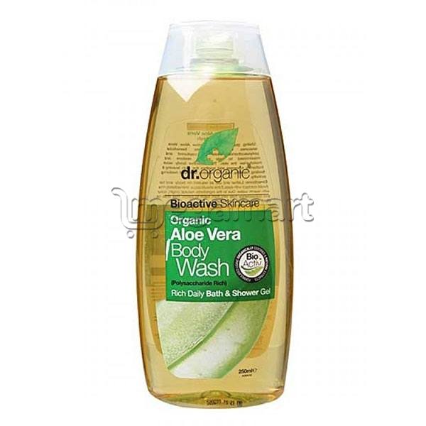 Гель для душа Dr.Organic Aloe Vera (71652)