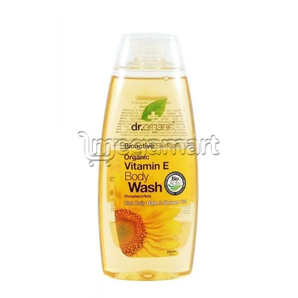 Гель для душа Dr.Organic Vitamin E (1805)
