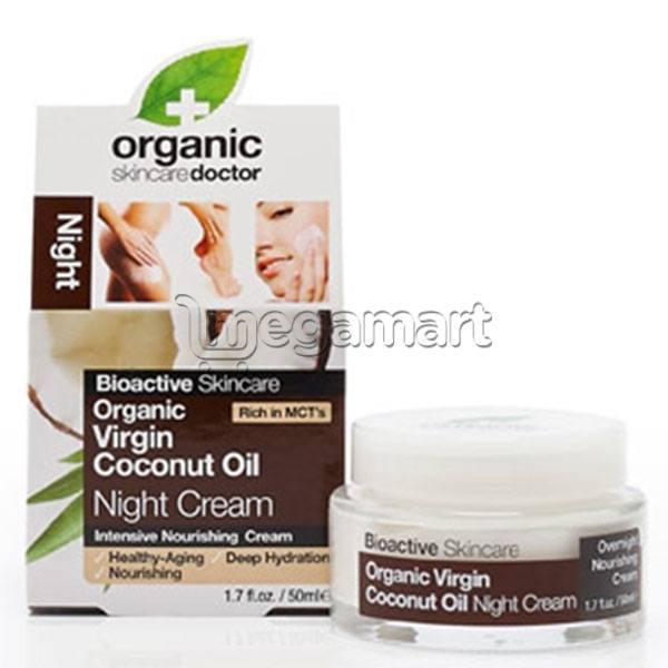 Крем Dr.Organic Virgin Coconut Oil Night Cream (75087)