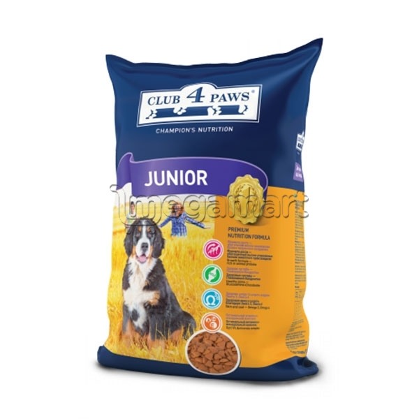Сухой корм Club 4 Paws Junior