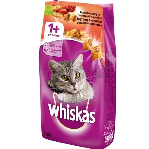  Whiskas "Вкусные подушечки"