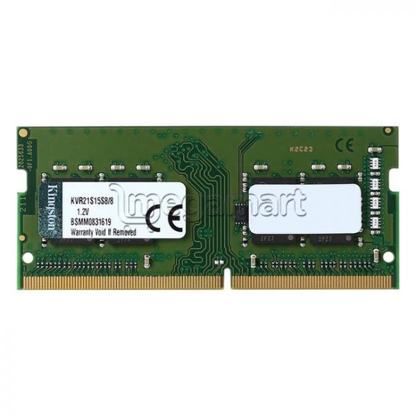 Əməli yaddaş Kingston KVR21S15S8/8 8 Gb
