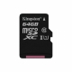 Yaddaş kartı Kingston SDC10G2/64GBSP 64 Gb