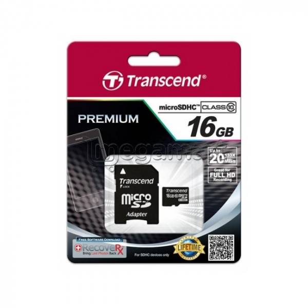 Карта памяти Transcend TS16GUSDHC10 16 Гб