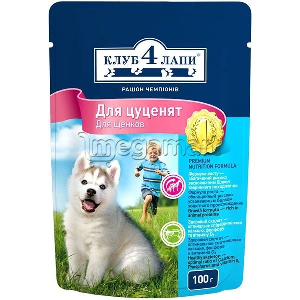 Жидкий корм Club 4 Paws Premium