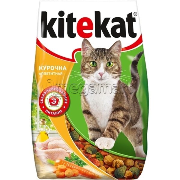 Сухой корм Kitekat Курочка аппетитная