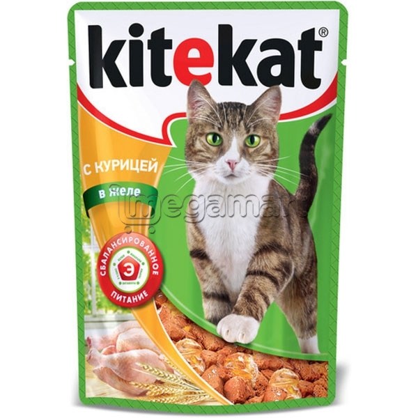 Жидкий корм Kitekat Сбалансированное питание