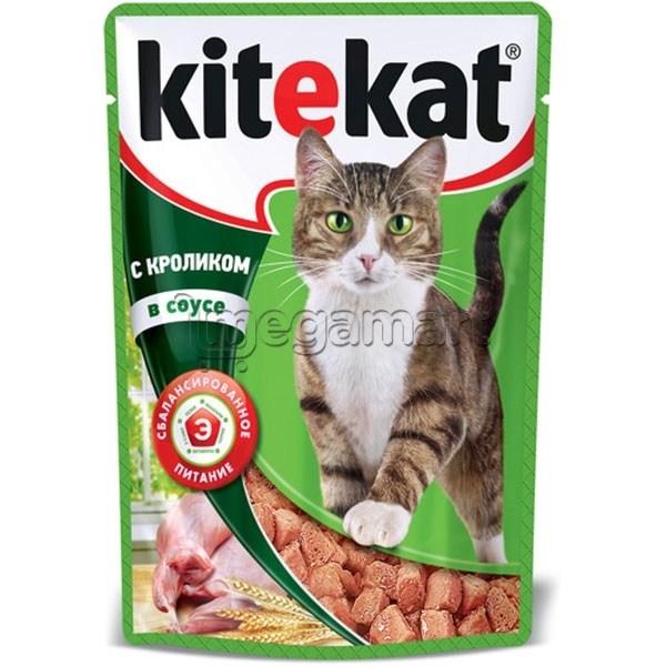 Жидкий корм Kitekat Сбалансированное питание