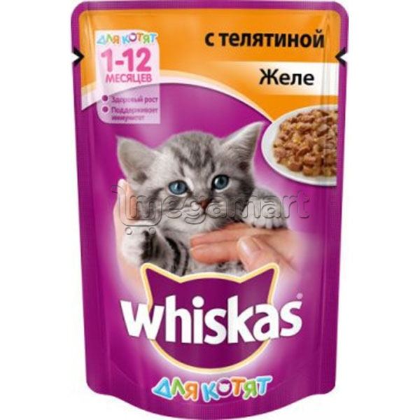 Жидкий корм Whiskas для котят