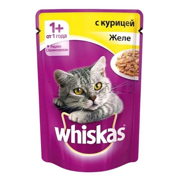 Həlimli yem Whiskas daha dadlı